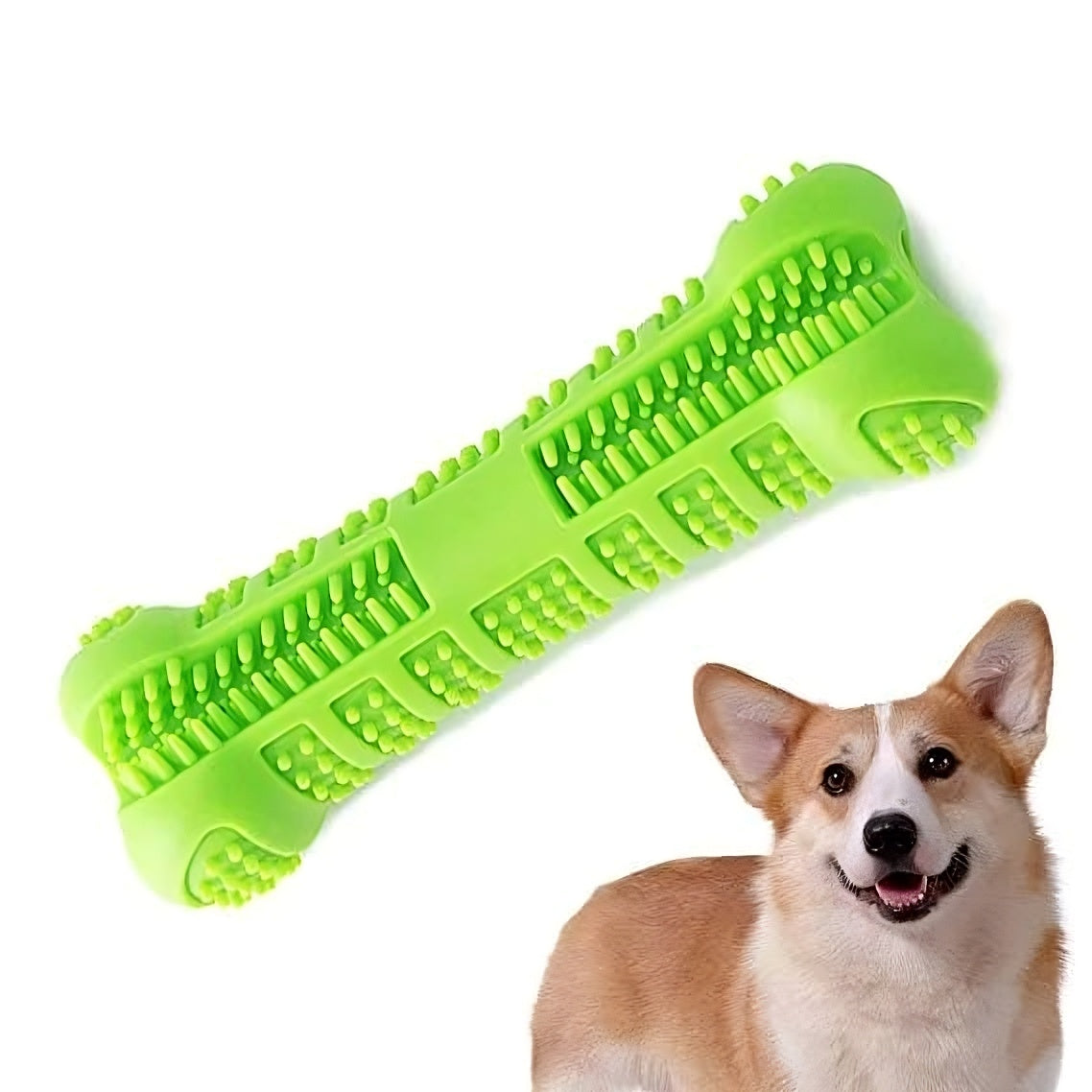 Soft Rubber Dog Toothbrush Trendify