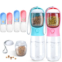Portable Water Bottle For Dogs with Food Container Trendify