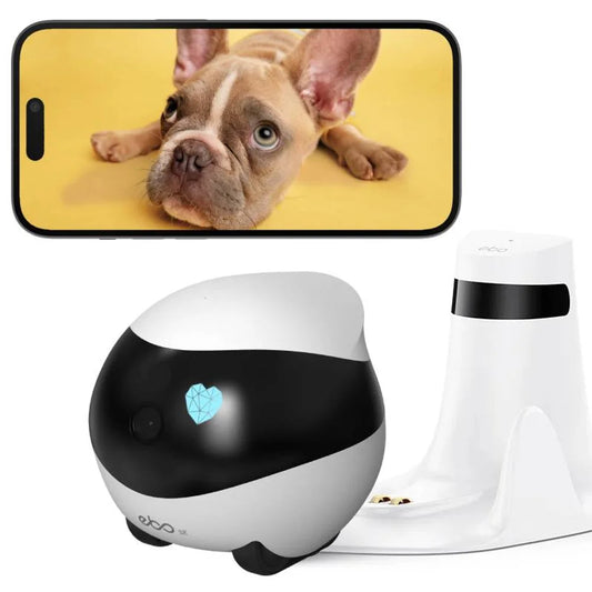 Robotic AI Smart Pet Cam Toy Self-Recharging - iOS & Android Trendify