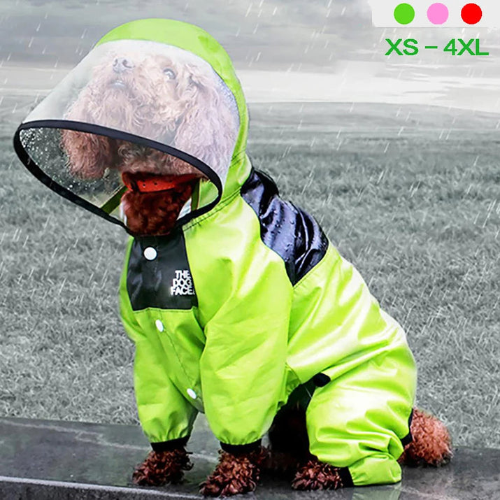 The Dog Face Raincoat for Dogs Trendify