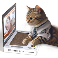 Cat Scratching Board Laptop - Trendify