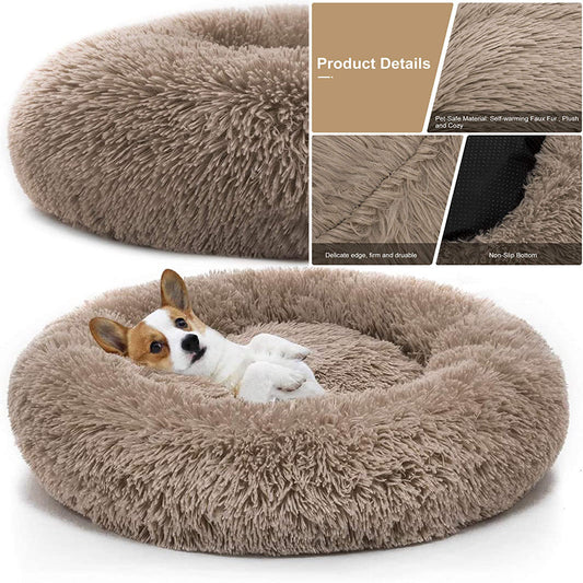 Comfortable Donut Bed for Pets Trendify