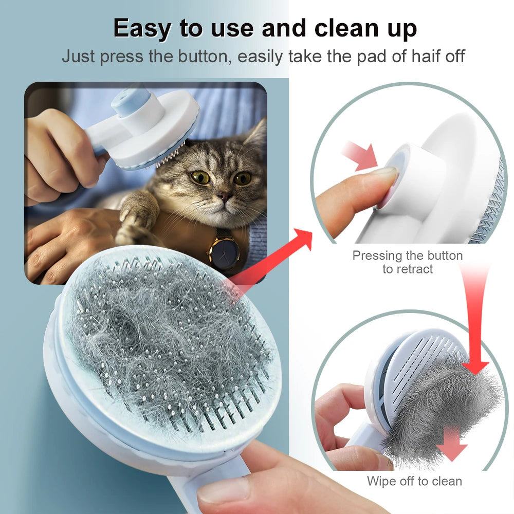 Self-Cleaning Pet Brush Trendify