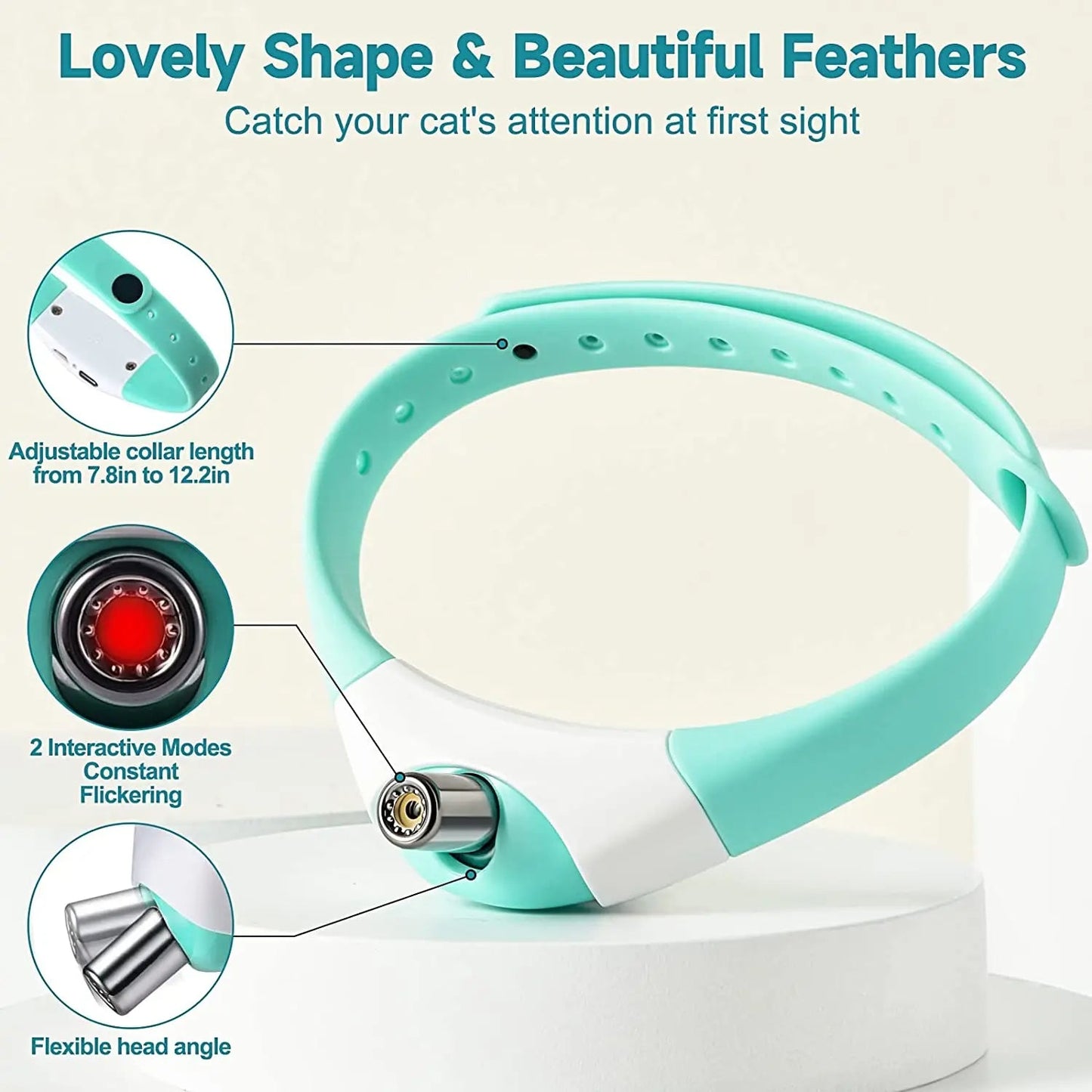 Playful Laser Cat Collar Trendify