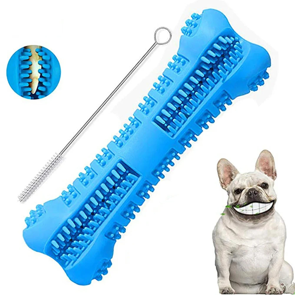 Soft Rubber Dog Toothbrush Trendify