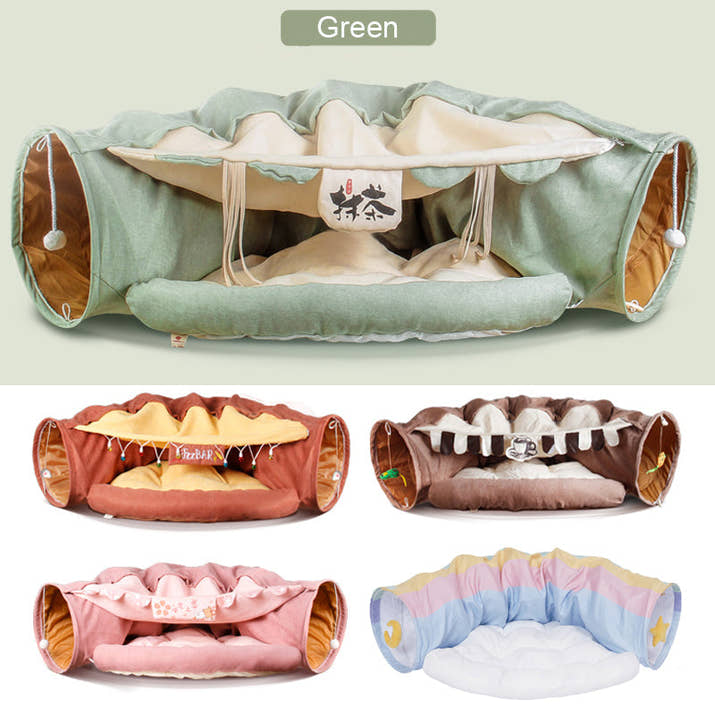Pet Cats Tunnel Toy Interactive Play Toy Trendify