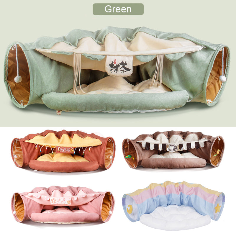 Pet Cats Tunnel Toy Interactive Play Toy Trendify