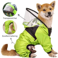 The Dog Face Raincoat for Dogs Trendify