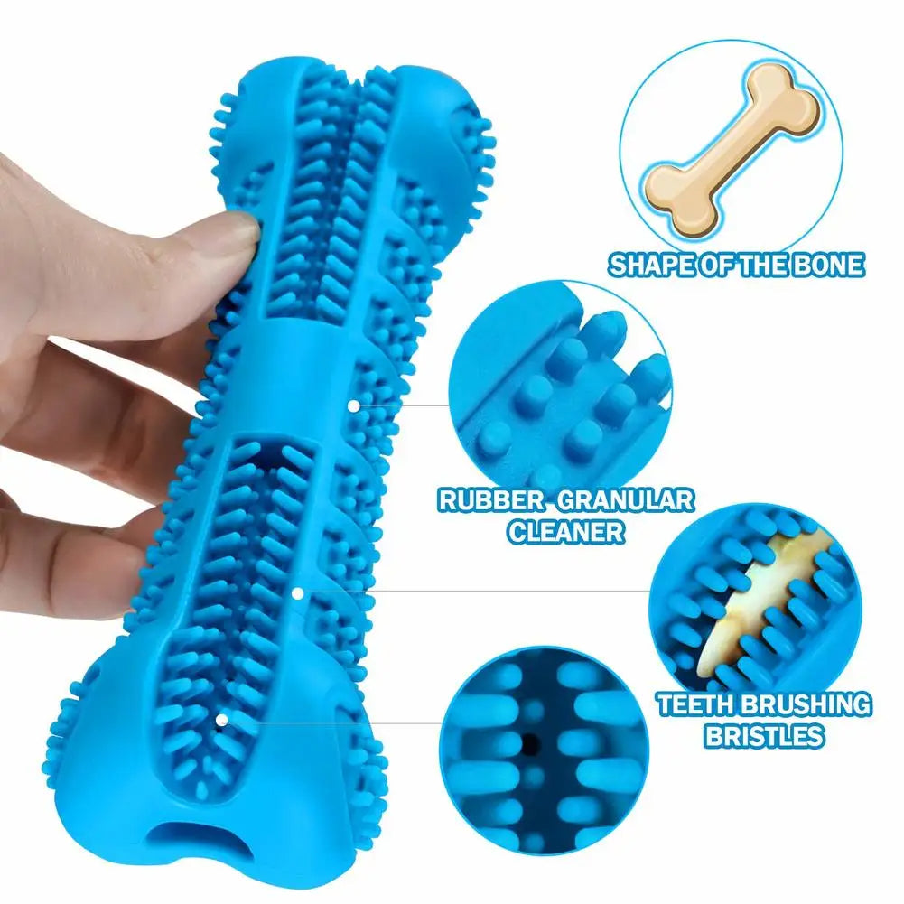 Soft Rubber Dog Toothbrush Trendify