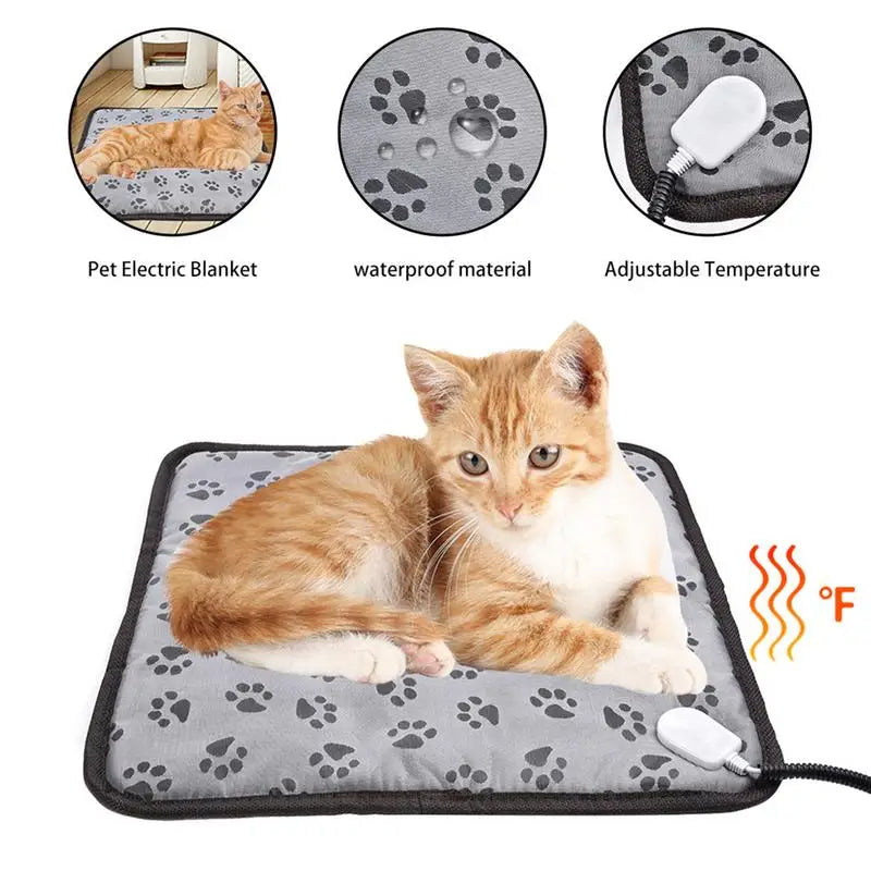Adjustable Pet Heating Pad Blanket Trendify