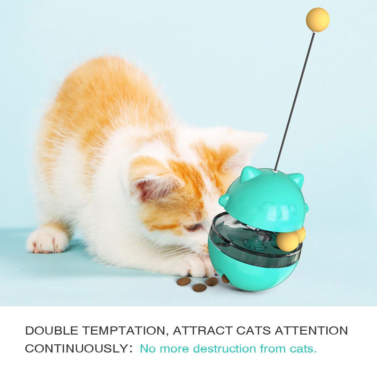 Interactive Cat IQ Treat Ball Trendify
