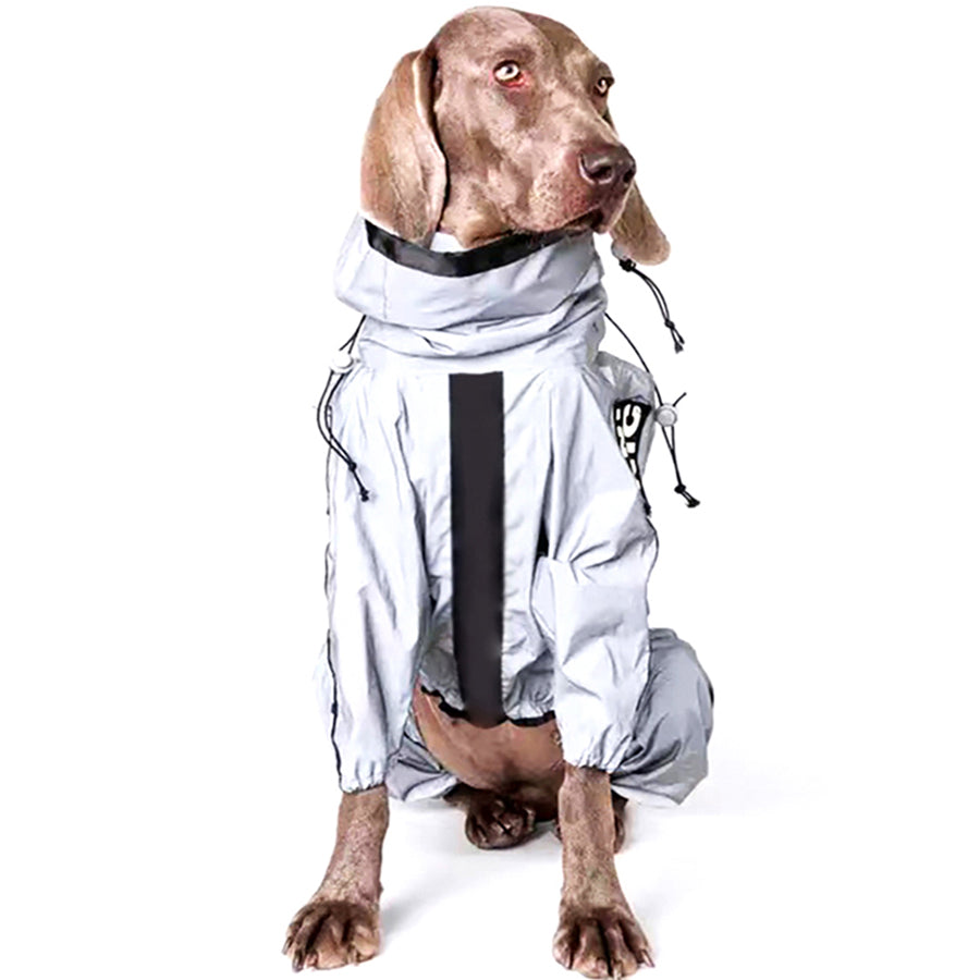 Waterproof Reflective Dog Raincoat Jumpsuit Trendify