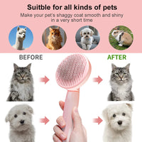 Self-Cleaning Pet Brush Trendify