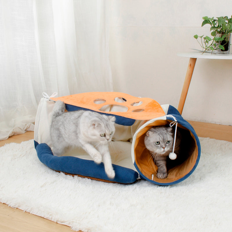 Pet Cats Tunnel Toy Interactive Play Toy Trendify