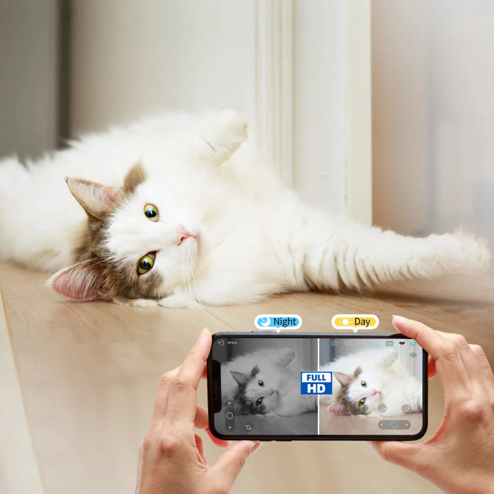 Robotic AI Smart Pet Cam Toy Self-Recharging - iOS & Android Trendify