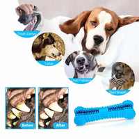 Soft Rubber Dog Toothbrush Trendify
