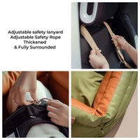 Dog Car Seat Bed with Safety Buckle - Upgraded 2025 Trendify