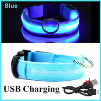 LED Glowing Dog Collars Rechargeable Trendify