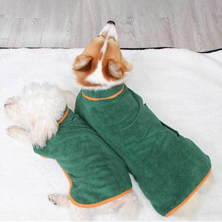 Dog Bathrobe Towel Trendify