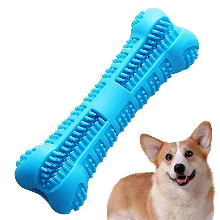 Soft Rubber Dog Toothbrush Trendify
