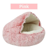 Soft Plush Round Cat Bed Trendify