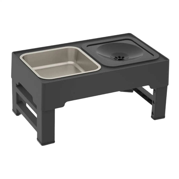 Elevated Mess-Free Dog Bowl - Stylish Elegant Durable Trendify