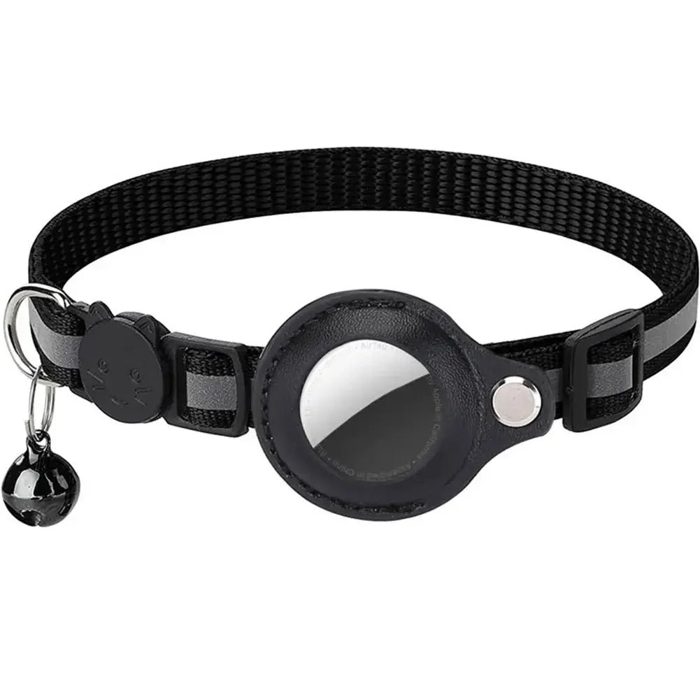 Reflective Cat Collar with Apple AirTag Holder - Trendify