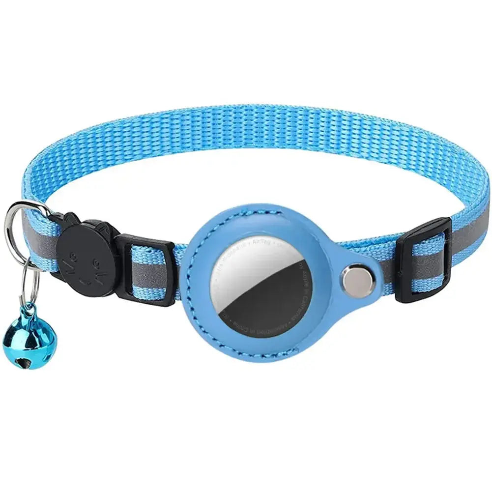 Reflective Cat Collar with Apple AirTag Holder - Trendify